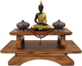 Solid Wood Hand Carved Meditation Table N545