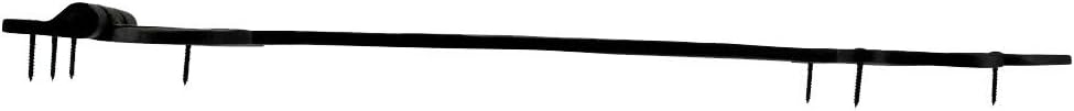 Black Wrought Iron Door Strap Hinge 18 Long Pack of 4 N87049