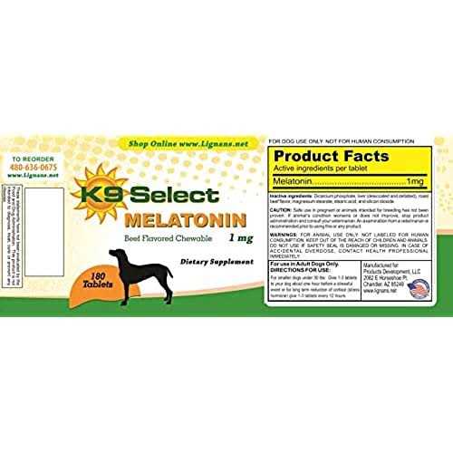 1mg Melatonin for Small Dogs T823690