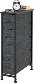 Narrow Vertical 4 Fabric Drawer Dresser Y34562