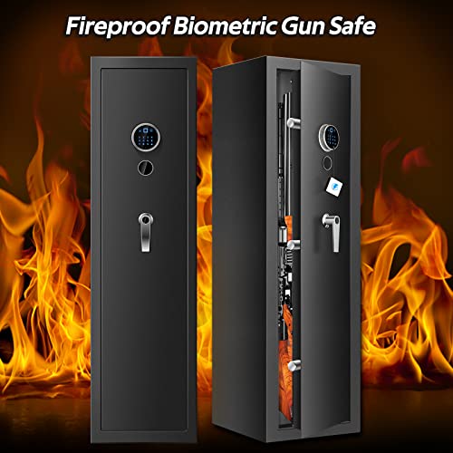 7-8 Rifle Gun Safe Fire Resistant with Removable Shelf Y16039
