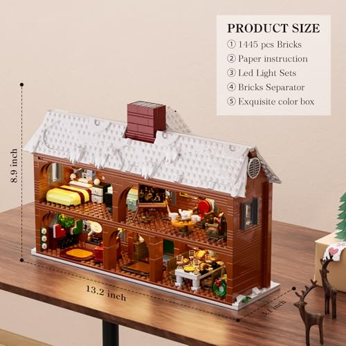 1445 PCS Building Set with LED Light Y125768