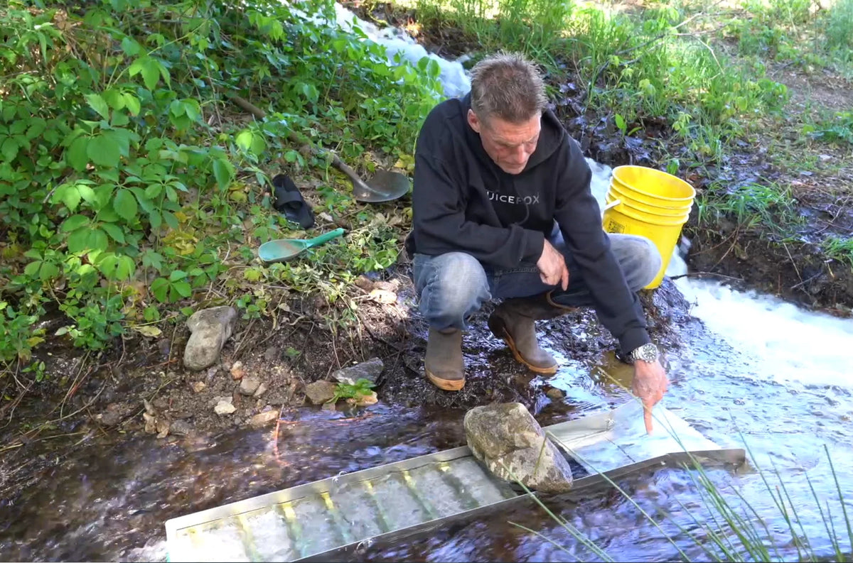Complete Gold Mining Kit with 50 inch Gold Sluice Box T339