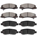 Ceramic Front Rear Disc Brake Pad Set P54965