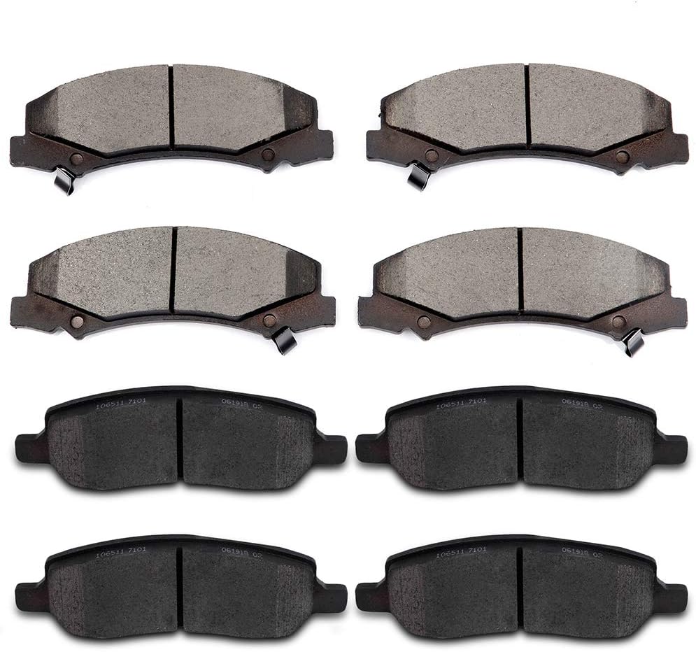 Ceramic Front Rear Disc Brake Pad Set P54965