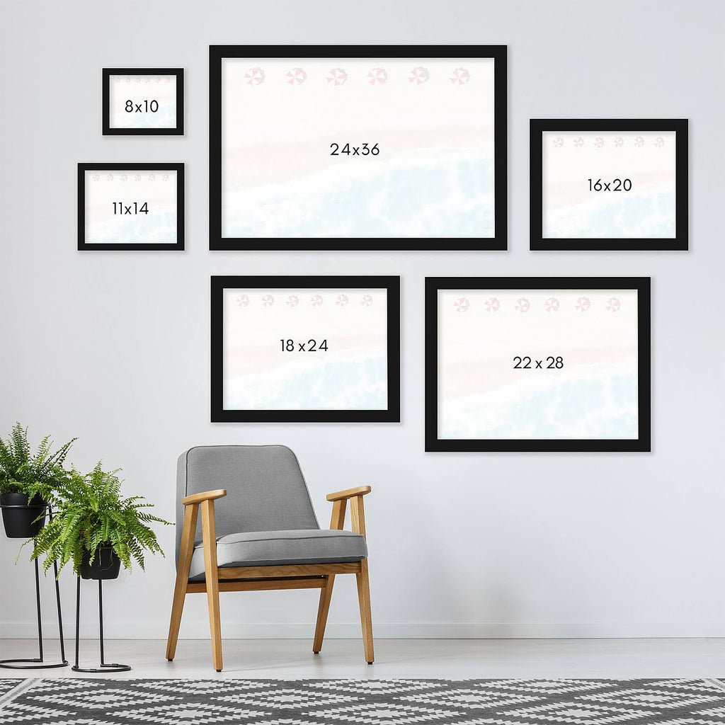 Black Framed Print 11x14 T194320