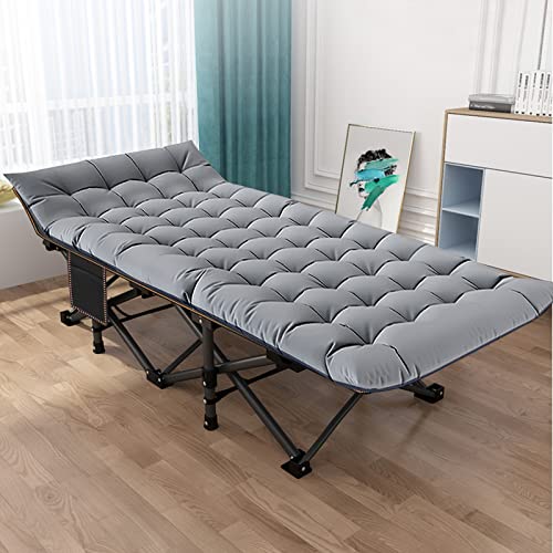 Folding Camping Cot with Mattress and Carry Bag T887854