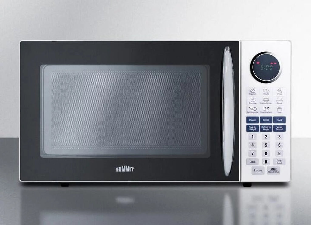 White 1 cu. ft. Full-Sized Microwave Oven with Rotary Turntable G410781