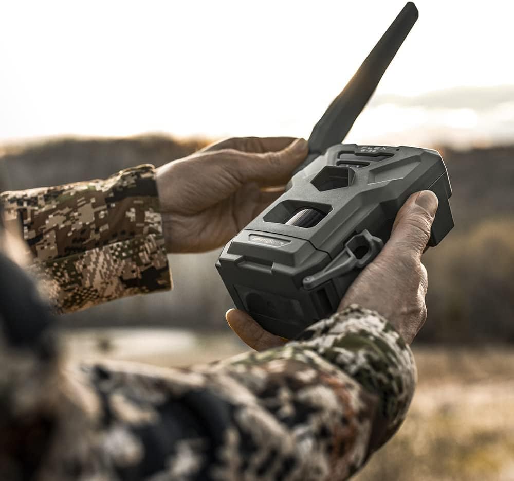 36MP Cellular Trail Camera with Sound, GPS, LTE, 100' Flash Range + LIT-22 Batteries + Straps N982879