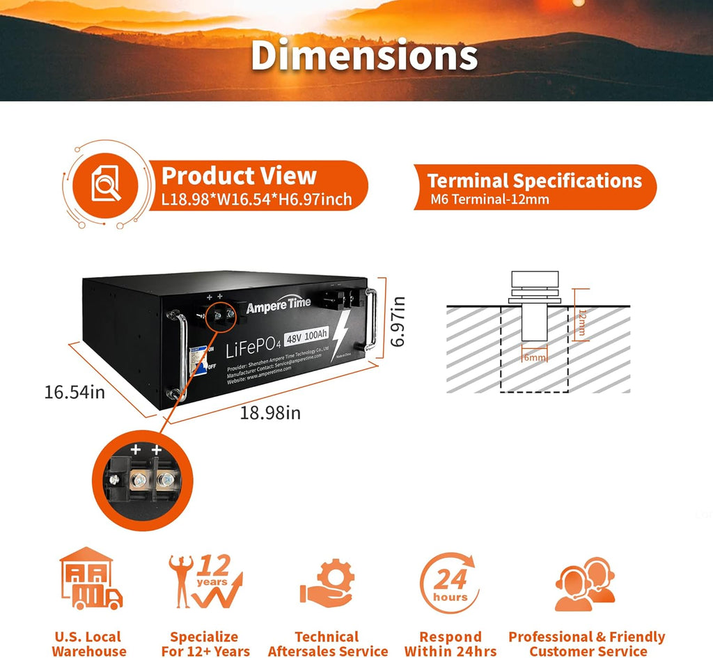 12V 200Ah Lithium LiFePO4 Battery with 200A BMS S922187