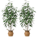 4Ft Artificial Eucalyptus Tree in Pot S100693