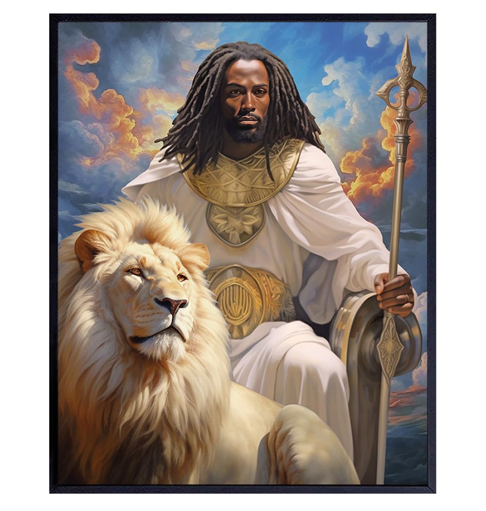 African American Wall Decor - Black Art - Inspirational Wall Art - Christian Home Decor - Religious Gift - Picture Poster Print I703163