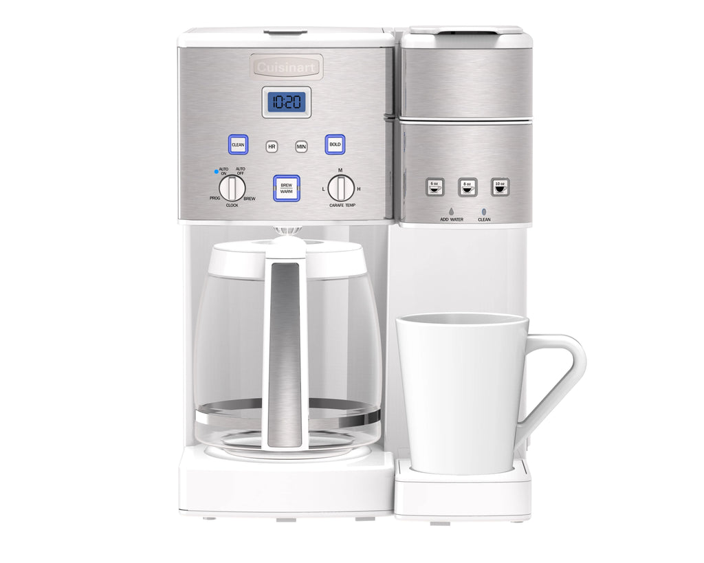 12 Cup Coffeemaker and Single-Serve Brewer D458