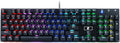 RGB Mechanical Gaming Keyboard, Blue Switches, Wired 104 Keys I49607