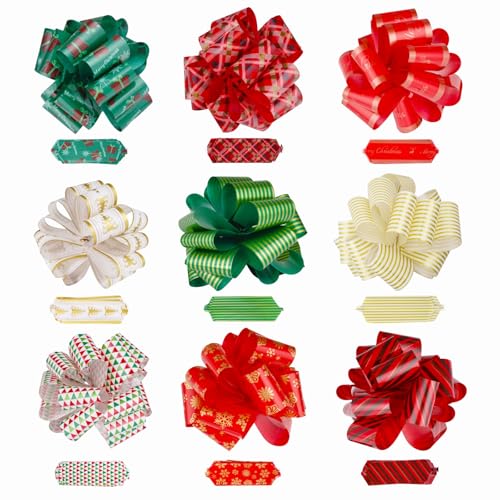 27PCS Christmas Gift Wrap Bows S2535