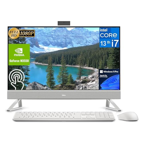 24-inch All in One Desktop with FHD Display, Intel Core i3, 8GB DDR4 RAM, 256GB SSD, Silver F6205
