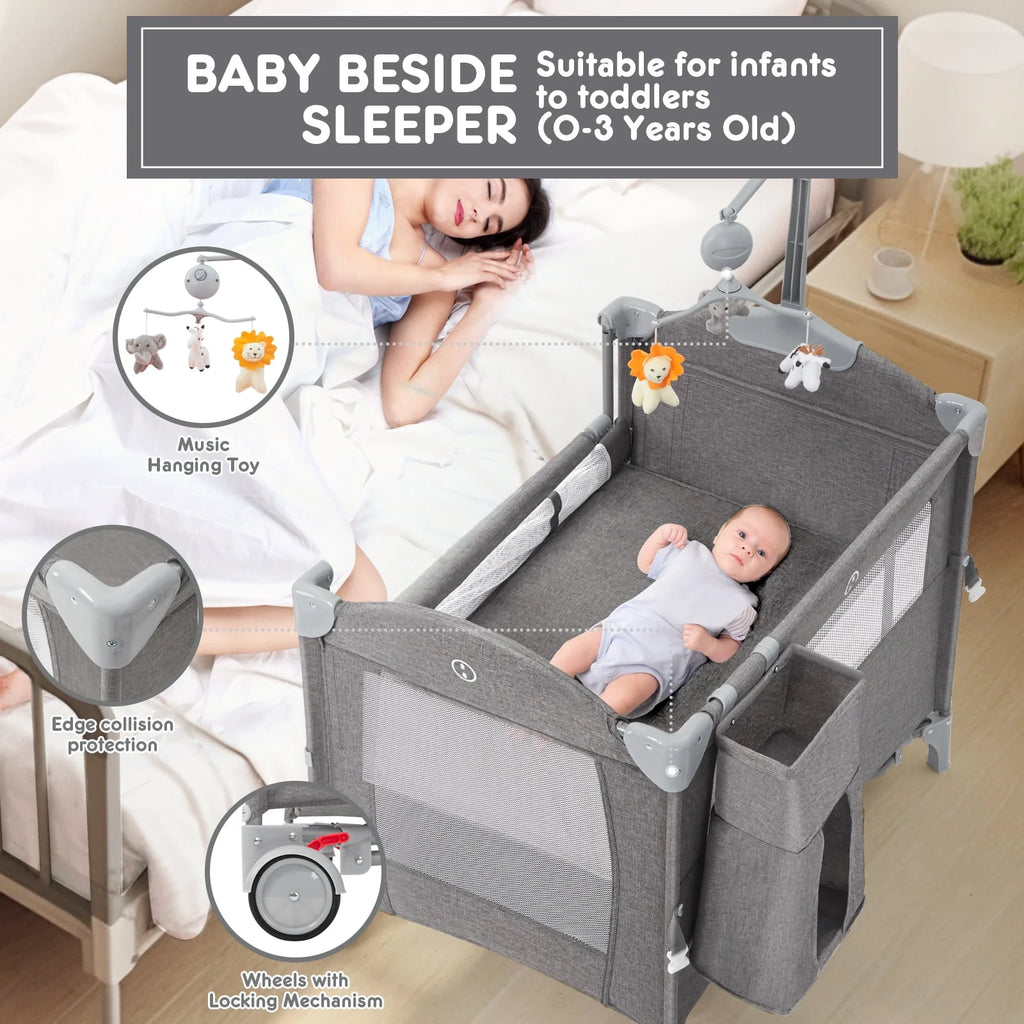 5 in 1 Portable Playard and Bassinet W982528