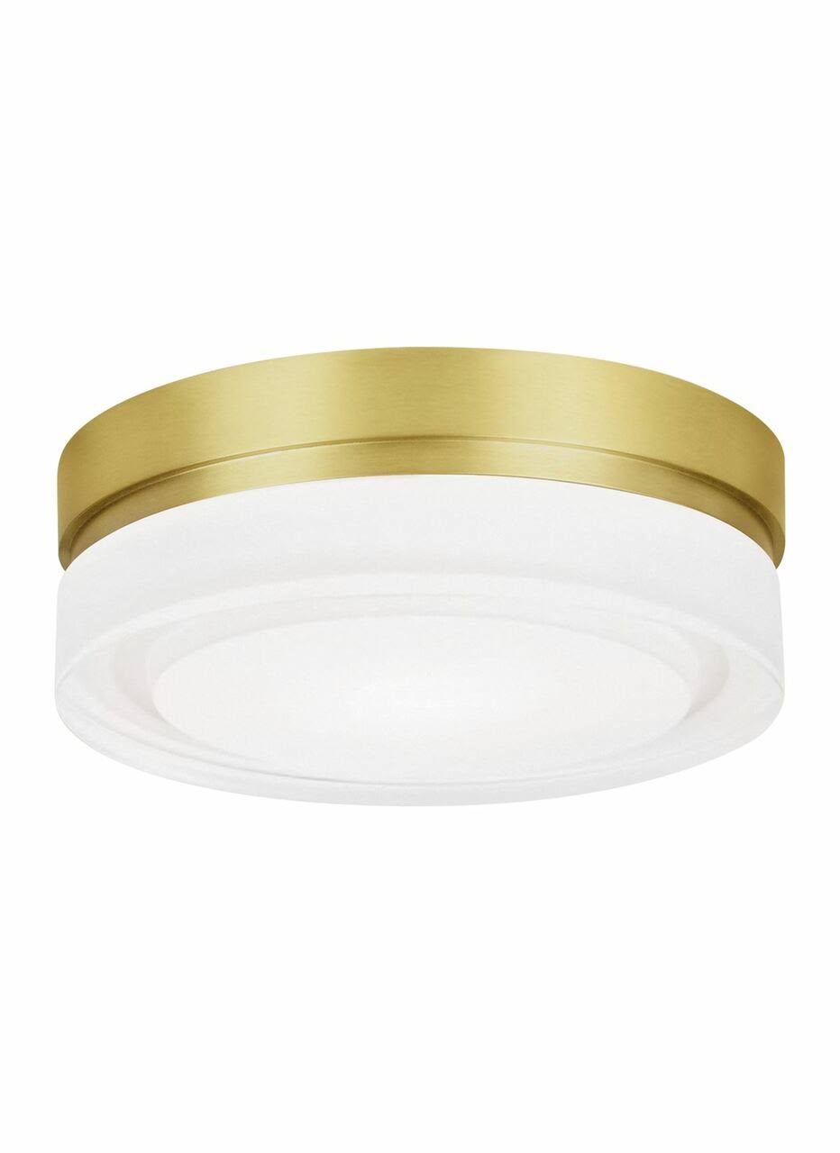 Satin Nickel Flush Mount V2648