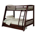 Solid Wood Twin Over Full Bunk Bed Set R792357