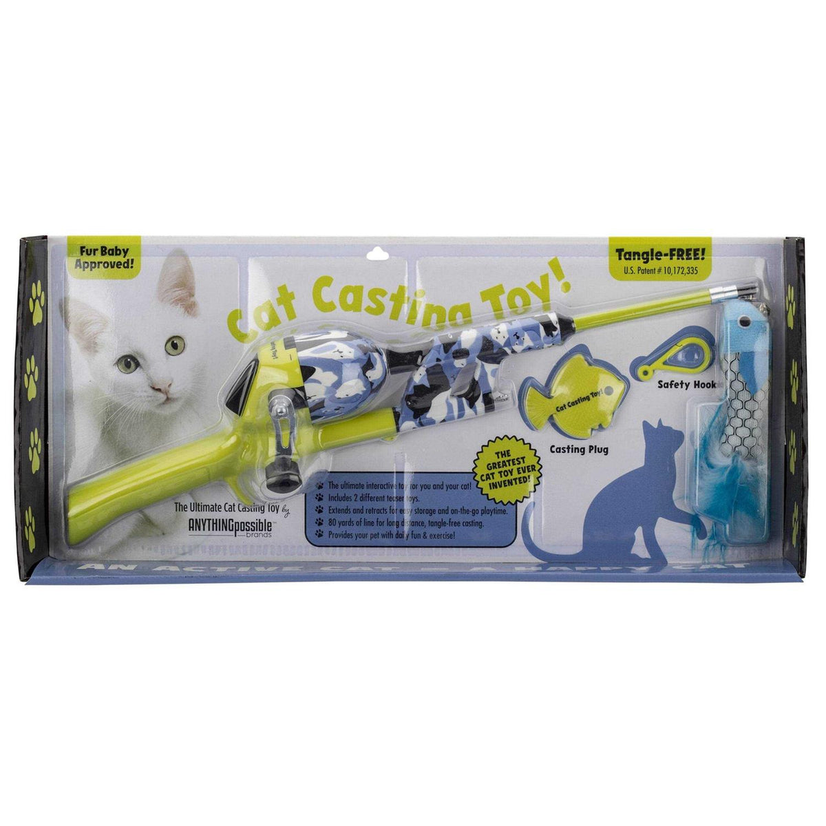 Tangle Free Retractable Fishing Pole Toy Y152