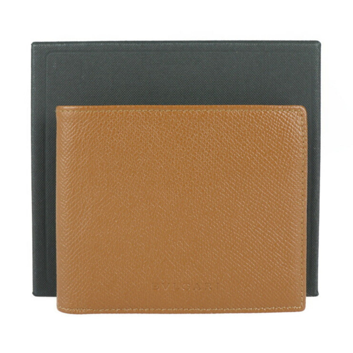 Camel Brown Leather Bifold Wallet I81755