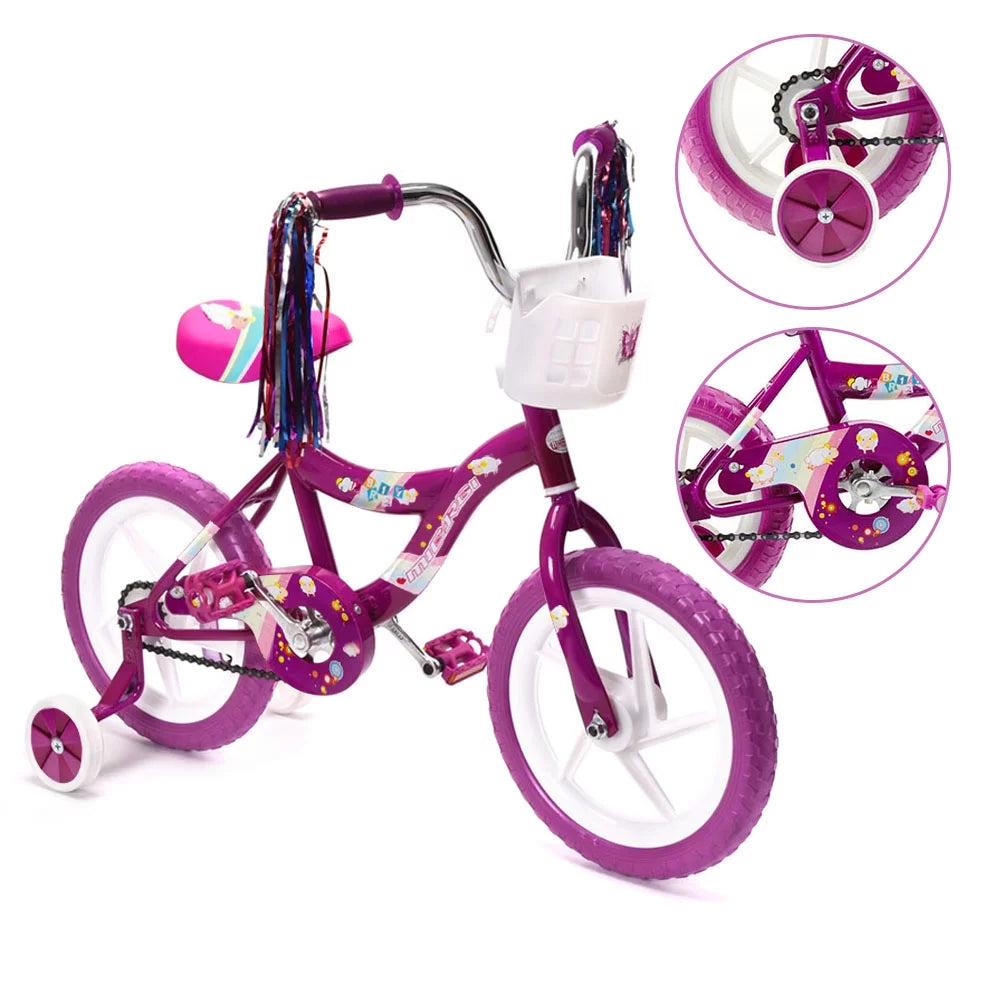 12 inch Bike for 2-4 Years Old Kids with Training Wheels M3873
