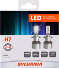 H7 LED Powersport Headlight Bulbs, Cool Bright White, 2 Pack Z3180