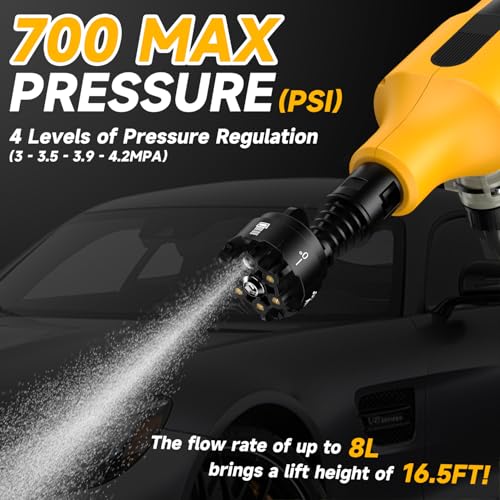 Cordless 700 PSI Portable Handheld Pressure Washer X589814