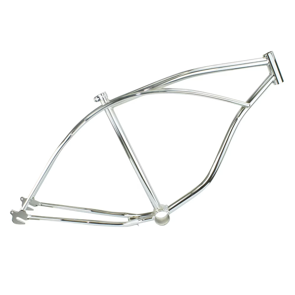 Chrome Beach Cruiser Bike Frame K83756