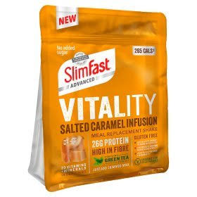Caramel SlimFast Vitality Powder 440g Q1249