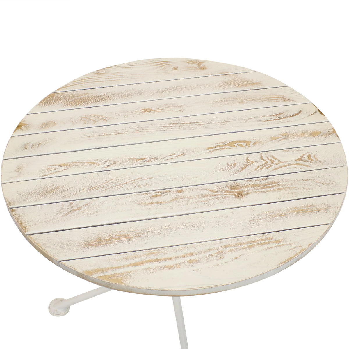 Chestnut Wood Folding Round Bistro Table I5275
