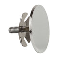 Chrome Round Hangrail End Cap for 1.25" Diameter Tubes, 50 Pack B696