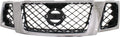 Chrome Shell with Black Insert Grille Assembly M2518