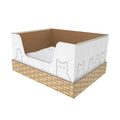 Silica Litter with Disposable Cat Litter Box A84877
