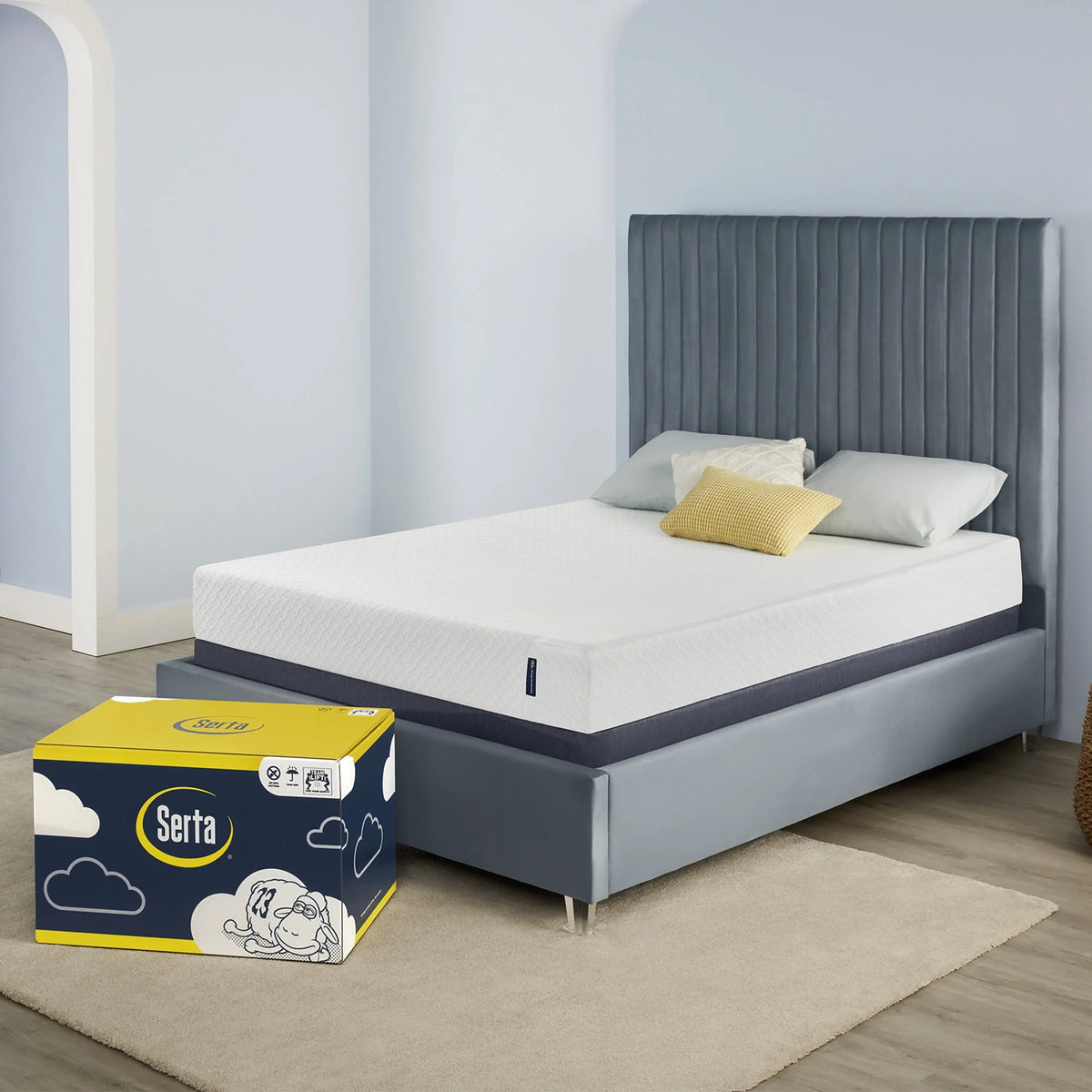 8 Medium Firm Memory Foam Mattress Z939