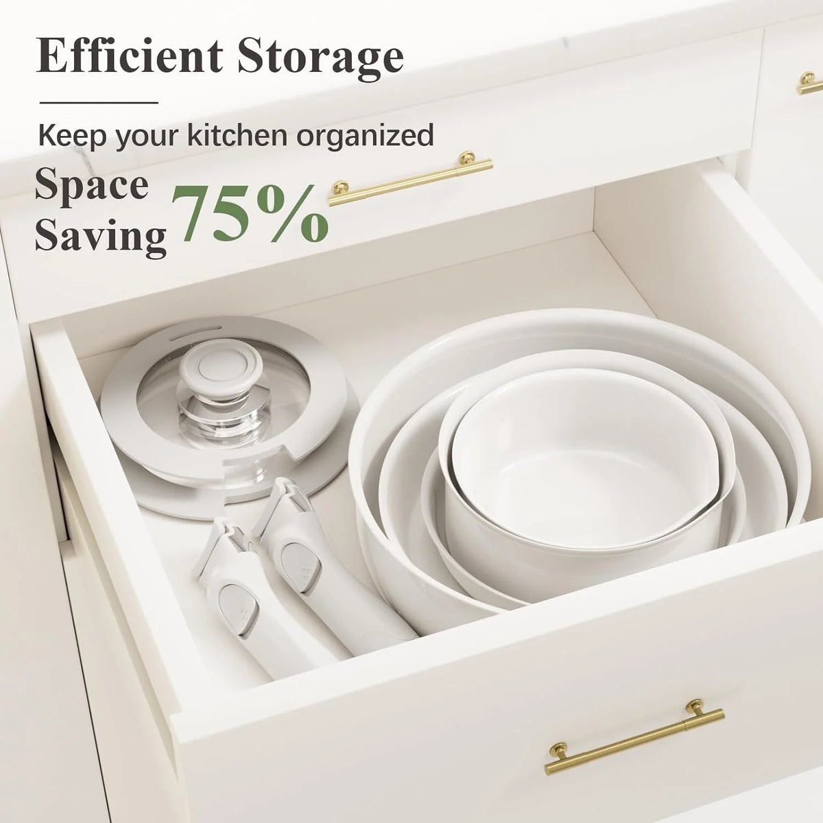 10 Pcs Nonstick Ceramic Cookware Set A53470