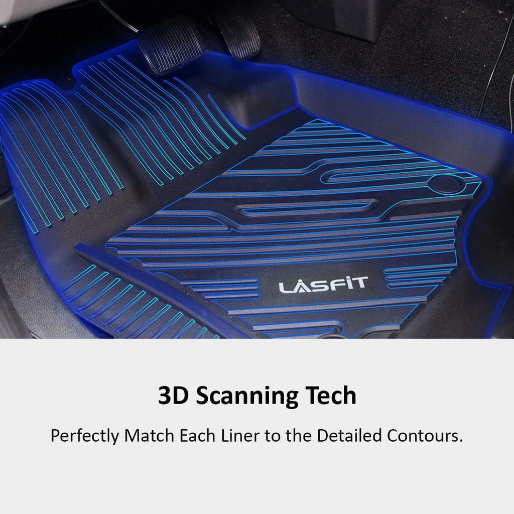 Black TPE Car Floor Liners A19905