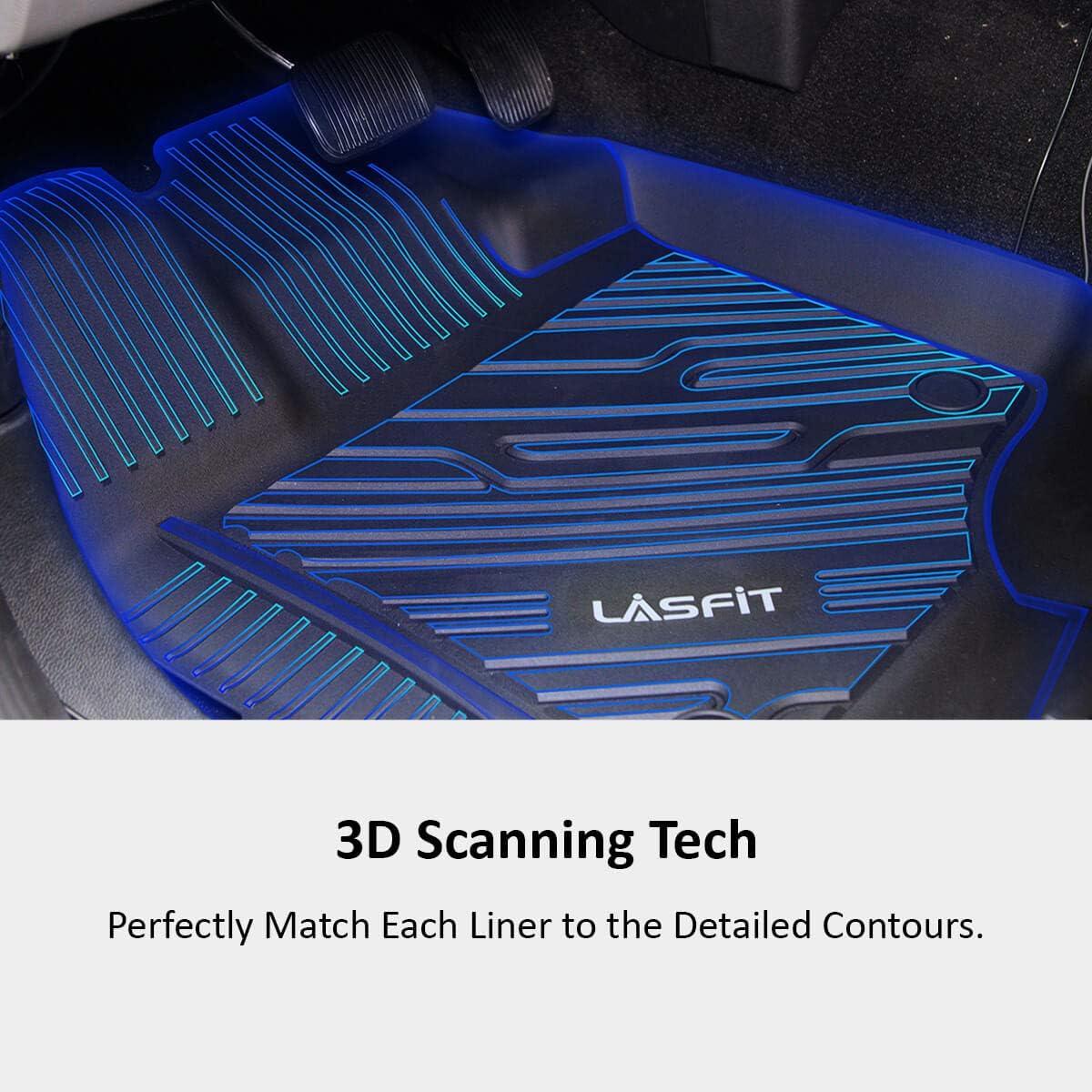 Black TPE Car Floor Liners A19905