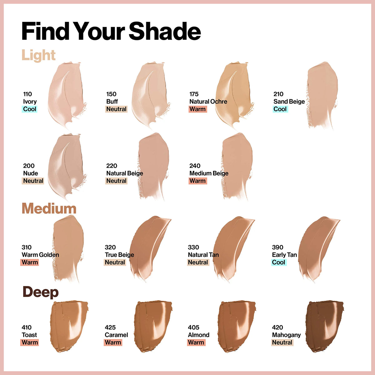 Matte Foundation, 210 Sand Beige 1.0 Fl Oz (Pack of 8) G323