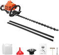 23.6cc Gas Hedge Trimmer 24" 2 Cycle Recoil Gasoline Trim Blade X2375