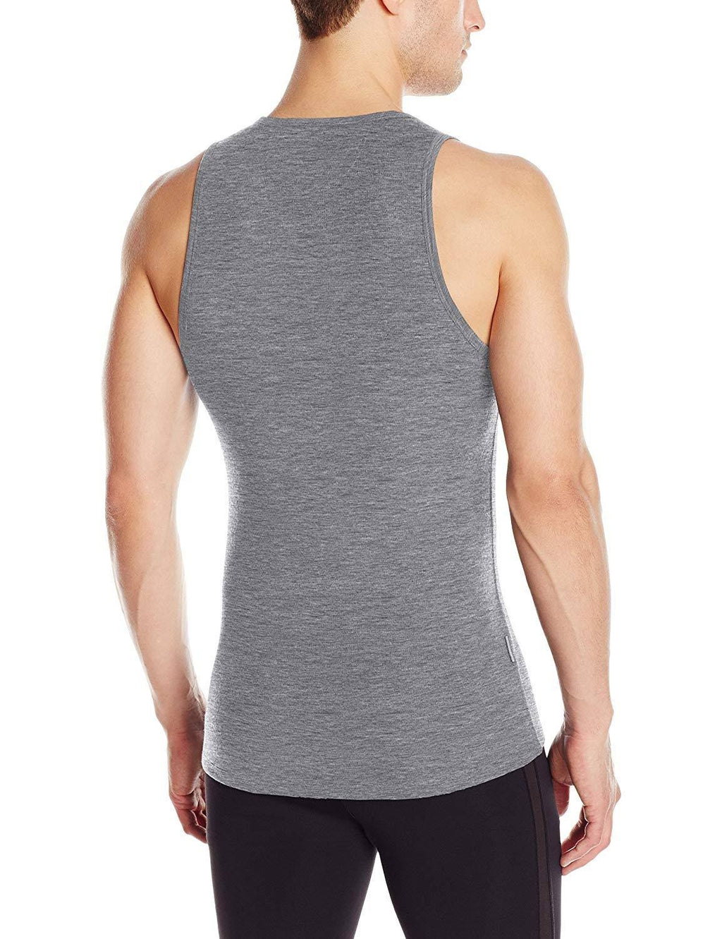 Men's Anatomica Rib Tank Gritstone Heather R2091