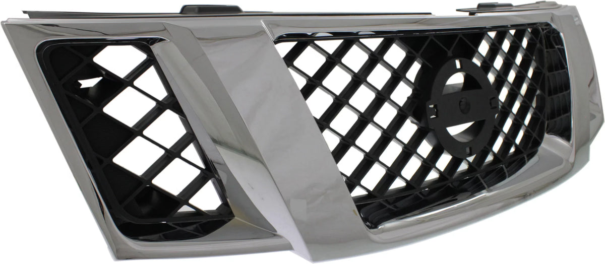 Chrome Shell with Black Insert Grille Assembly M2518