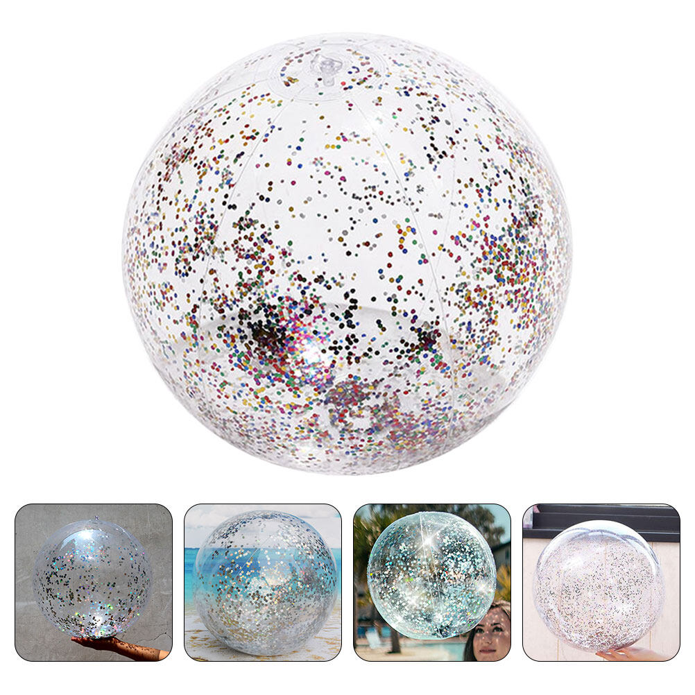 Transparent PVC Inflatable Beach Ball F68083