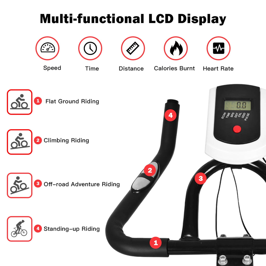 Exercise Bike with Adjustable Resistance V3367