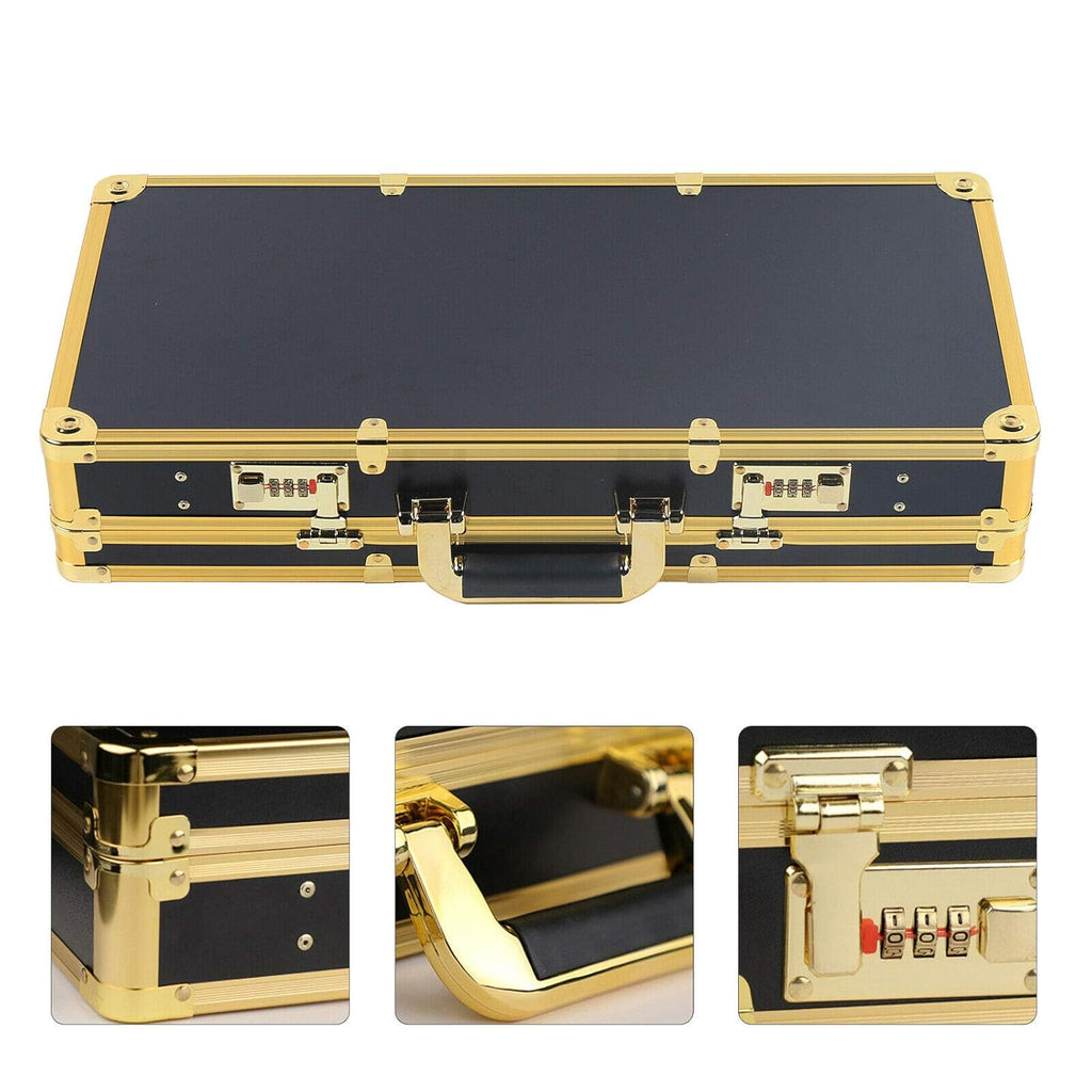 Barber Case Suitcase Carrying Case for Clippers Trimmers Scissors Combs Tools F597