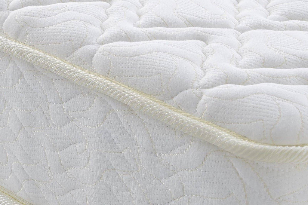 White Twin 8 inch Independently Encased Coil Mattress F98980