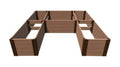 U-shape Raised Garden Bed 8 x 8 x 22 H3436