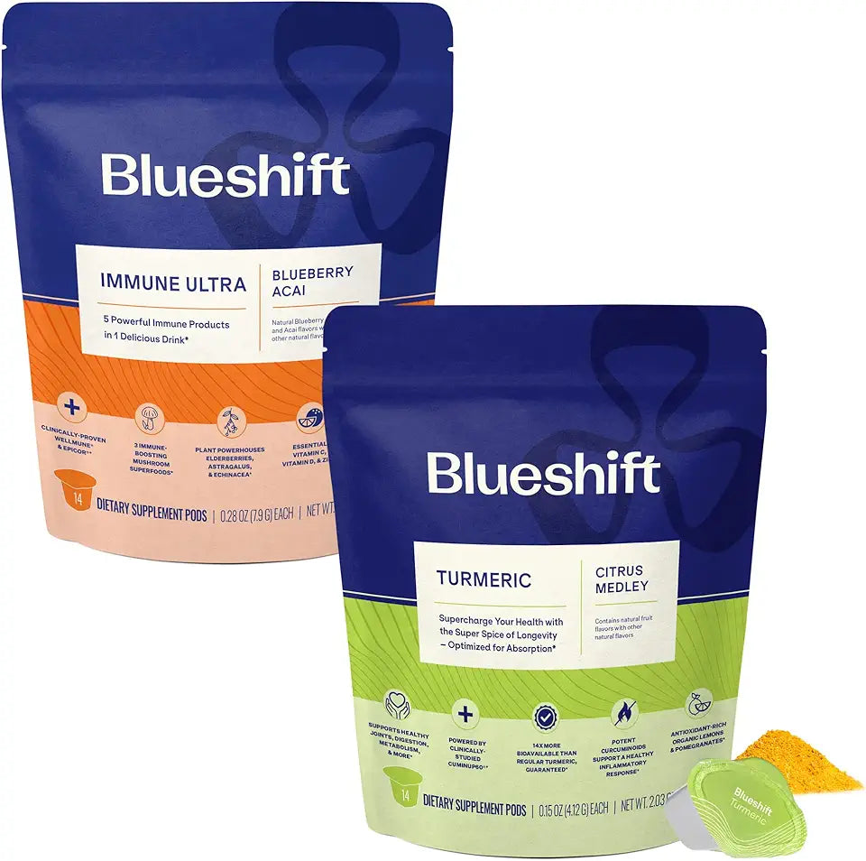 Immune Support & Turmeric Powder Pods Bundle I772