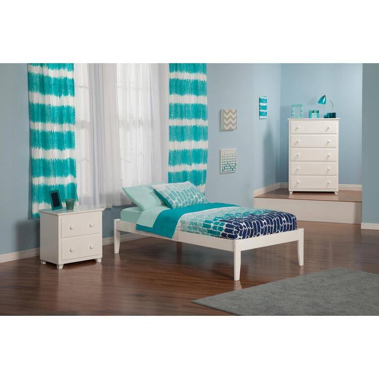 King Espresso Open Foot Bed W11385