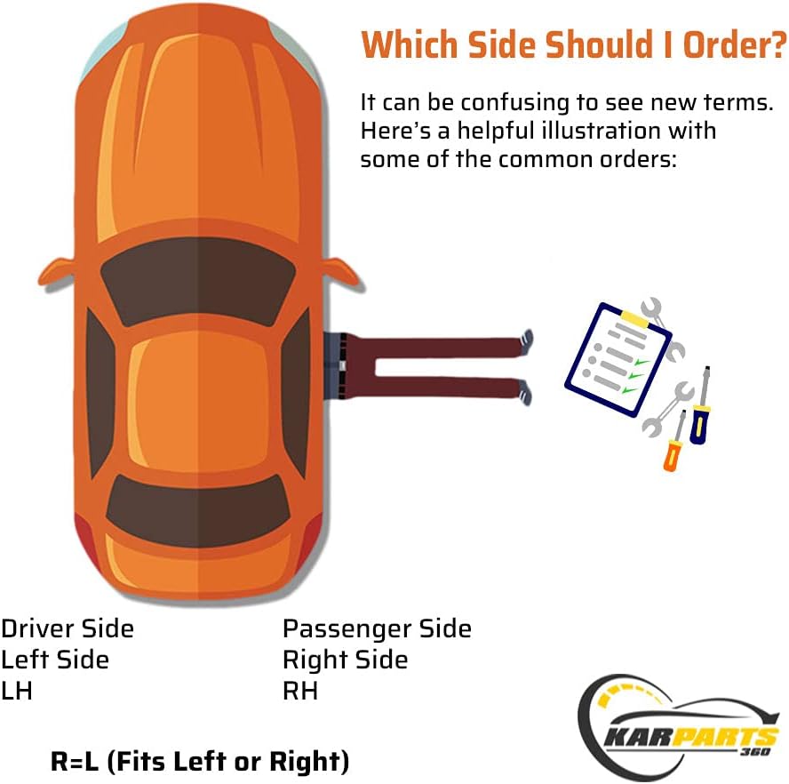 Headlight Assembly Unit Driver Side C6124